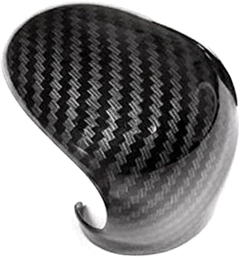 Gear Shift Lever Knob Shifter Head Cover Trim for Toyota C-HR CHR 2018 2019 2020 2021 2022, ABS Carbon Fiber...
