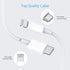 iPhone Fast Charger Cable,Fast Charger iPhone 20W PD USB C Wall Charger Type C Power Adapter Lightning Cable Fast Charging Plug Compatible with iP...