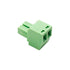 20 pcs 2 Pin KF2EDG 3.81mm/0.15" Pitch Pluggable PCB Angle Screw Terminal Block Plug Connector Socket Panel Mount DIY...