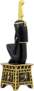 Ebros Gift Egyptian Goddess Maat Squatting On Pedestal with Ostrich Feather Statue 6" H Deity of Truth & Justice Figurine...