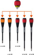 VESSEL BALL GRIP Ratchet Screwdriver (+2x100(4") J)...