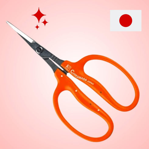 Chikamasa B-500SL Stainless Steel Grape Care Shears L-Shaped...