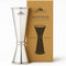A Bar Above Premium Japanese Jigger 8 Precise Measurement Markings, Heavy Duty 304 Stainless Steel Double Cocktail Jigger for Professional Bartend...