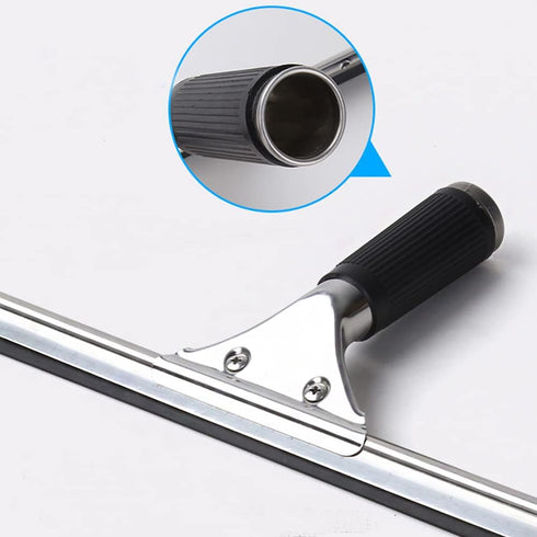 Black 15cm 6in Window Squeegee All Purpose Squeegee for Glass Shower Doors, Car Window, Home Mirrors, Bathroom Cleaner Wiper Accessory(6in/15cm, B...
