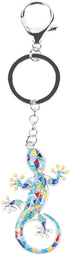 Alloy Gecko Lizard Keychain Fashion Jewelry For Women Girls Car Wallet Bag Charms...