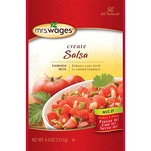 Mrs. Wages Mild Salsa Mix 4oz( 3 Pack )...