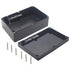 Watertight Junction Box, IP67 Waterproof Project Box Durable ABS Plastic Electronic Enclosure Case for DIY Electrical Project Black 9.06" x 5.91" ...