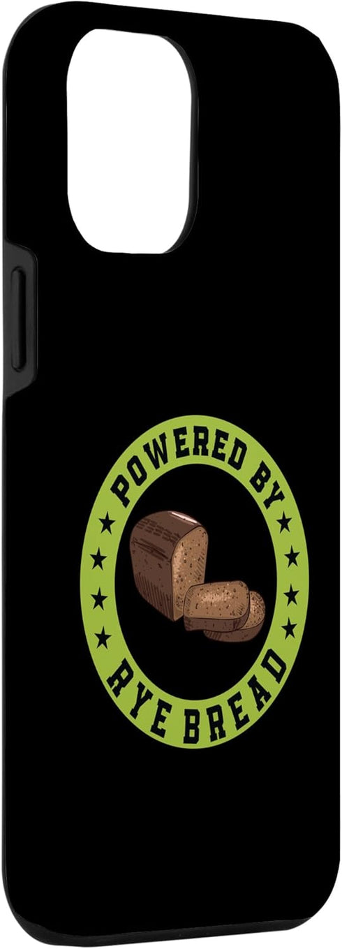 iPhone 13 Pro Max Powered By Rye Bread - German Gluten-Free Sourdough Case...