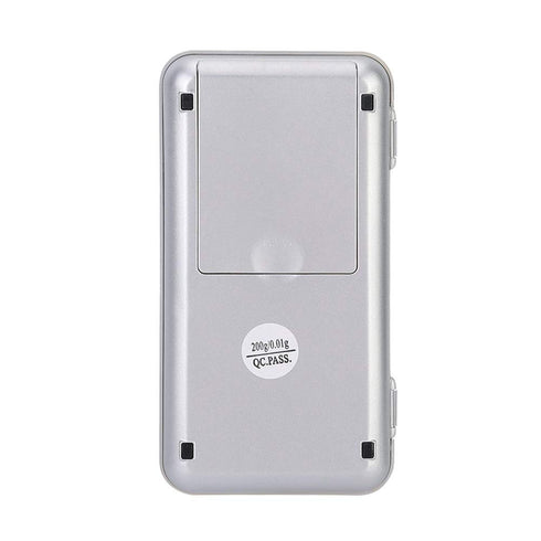 Digital Jewelry Scale, Mini Electronic Jewelry Carat Scale Laboratory Balance Gold Silver Diamond Stone Calibration Weight Measuring Tool for Weig...