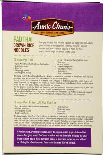 Annie Chun's Padthai Brown Rice Noodle, 8 Oz...