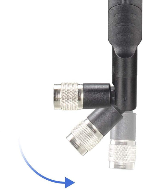 uxcell GSM LTE Antenna 3G 4G 5dBi High Gain 780-960/1710-2700MHz TNC Male Connector Direction Foldable Paddle Type...