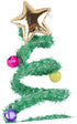 ADJOY Springy Christmas Tree Headband with Bells Santa Headwear - One Size Fits Most...