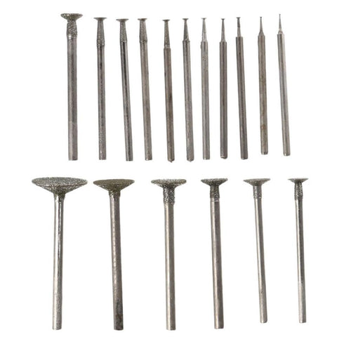 Stone Carving Set 17pcs T Shape Industry Tool Emery Carborundum Polishing Kits Stone Carving Set Carving, Engraving, Grinding...