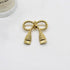 Vintage Ribbon Bow Brooch Pin Exaggerated Bow Knot Lapel Pins Clip Shawl Hat Suit Dress Accessories Brooches Pins Unique Birthday Christmas Jewelr...