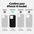 Incipio Idol Series Case for iPhone 14 Pro, Minimalist and sustainable protection - Black/Clear (IPH-2025-BLKC)...