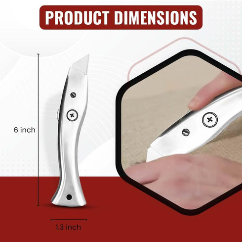 ZY304 Delphin dolphin knife Carpet Fitter Professional Tool (Pack of 1)...