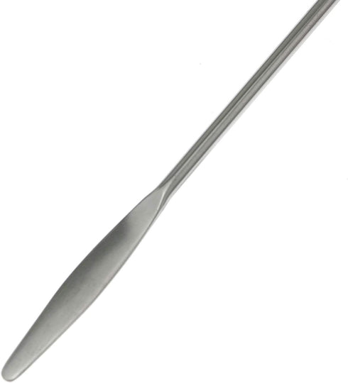 Maxmoral Stainless Steel Lab Laboratory Mini Double-Ended Spatula Semi-Micro Shovel Tapered Arrow End Flat Ends 50 mm X 9 mm...