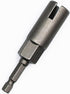 1PCS Deep Power Wing Nut Driver, 1/4" Hex Shank Slot Wing Nut Drill Bit Socket Wrenches Tool for Panel Nuts Screws Eye Q Hanger C Hook Bolt...