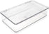 Isaac Jacobs Small Stackable Organizer Bin (10.75” x 6.5” x 2.4”) w Hinged Lid Clear Storage Box Home Office School Fridge Bathroom Kitchen Pantry...