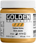 GOLDEN Heavy Body Acrylics, Yellow Ochre, 4 fl. oz. / 118 ml jar, Professional Acrylic Paint...