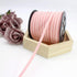 Pamir Tong 5mm Faux Suede Leather Cord String for Jewerly Making 40 Yards Pink Bracelet Cords Flat Thin Leather Lace Thread for Necklace-Chocker &...