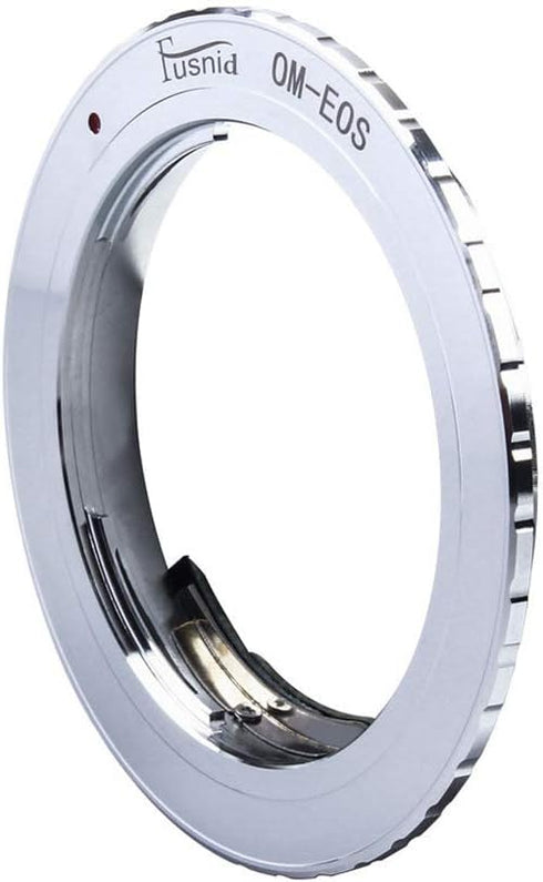 OM-EOS 9th Gen AF Confirm Lens Adapter Ring, for Olympus OM Lens to Canon EOS EF EF-S Mount Camera 7D 60D 70D 77D 80D 700D 750D 760D 800D 1000D 12...