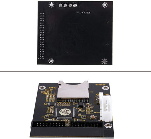1Pcs SD SDHC Card to IDE 3.5" 40Pin Male Adapter Male IDE Hard Disk Drive Adapter...