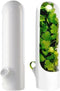 1PCS Herb Saver Refrigerator Vegetable Preservation Bottle Herb Storage Container Clear Herb Container for Kitchen Fresh Keeper Cilantro Mint Aspa...