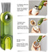 3 in 1 Cup Lid Gap Cleaning Brush, Bottle lid Cleaning Brush, Tiny Bottle Cup Lid Straw Cleaner Tools Home Kitchen Cleaning Tools Multi-Functional...