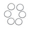 52250 O-Ring for Hydro Gear Part (6pcs)...