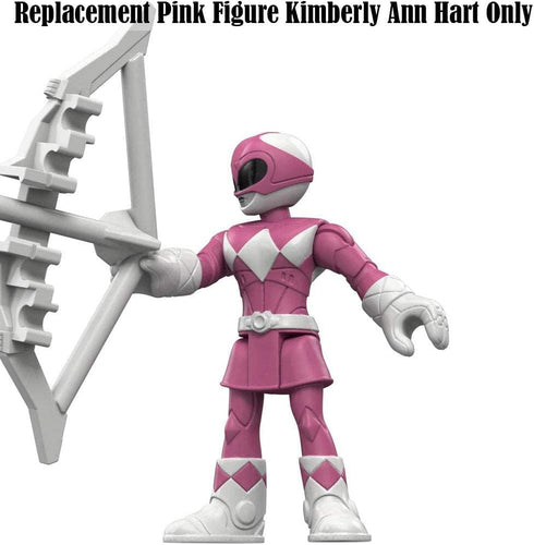 Replacement Figure for Imaginext Power Rangers Playset DFX60 - Pink Ranger and Pterodactyl Zord ~ Replacement Pink Figure Kimberly Ann Hart...