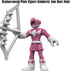 Replacement Figure for Imaginext Power Rangers Playset DFX60 - Pink Ranger and Pterodactyl Zord ~ Replacement Pink Figure Kimberly Ann Hart...