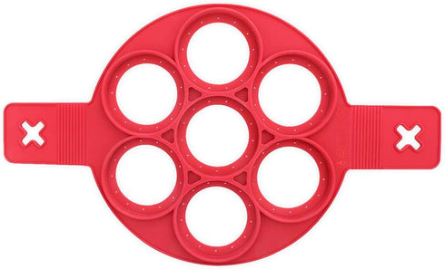 Silicone cake mold,silicone mold?pancake mold? silicone egg ring, non stick egg rings,Egg Cooking Circle, perfect omelet mold or pancake ring, reu...