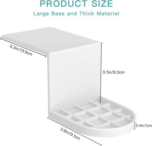 Laundry Detergent Cup Holder Drip Catcher, Laundry Fabric Softener Tidy Soap Tray Dispenser Drip for Most Economic Sized Bottles, No More Leaks or...