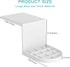 Laundry Detergent Cup Holder Drip Catcher, Laundry Fabric Softener Tidy Soap Tray Dispenser Drip for Most Economic Sized Bottles, No More Leaks or...