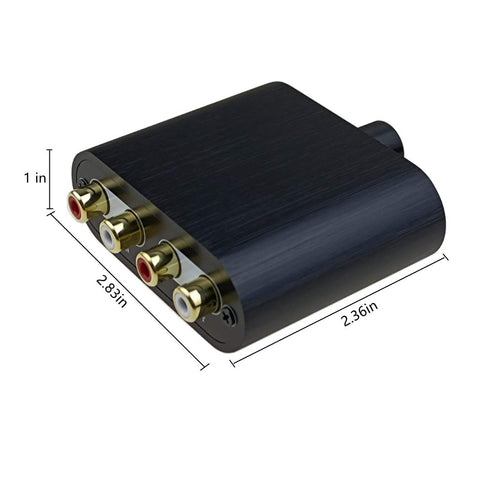 RCA Audio Volume Controller, line Volume Control Box, Mini attenuator knob -RC11...