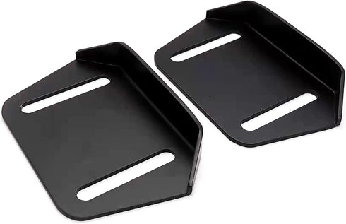 (2 Pack) 784-5580 Snow Blower Skid Plate Shoes Black Height Adjust Skid Shoe Replacement MTD Snowthrower 784-5580-0637...