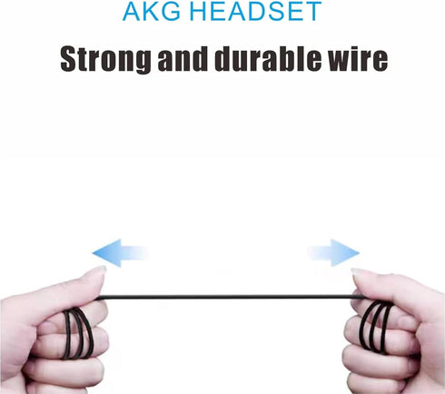2024 Earbuds Stereo Headphones for Samsung Galaxy S10, S10E, S10+, S8, S8+, S9, S9+, Note 9- Designed by AKG - 3.5 mm Jack with Microphone and Vol...