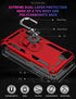 Korecase Designed for iPhone SE 3 (2022) Case/iPhone SE (2020) Case, Full Body RuggedMilitary Protection Shockproof Cover with Built-in Ring Kicks...