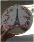 Full Range of Embroidery Starter Kit with Pattern DIY Beginner Starter Stitch Kit Including Stamped Cloth with Pattern, Bamboo Embroidery Hoop, Co...