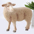 Kisangel Sheep Figure Plastic Realistic Merino Sheep Farm Animals Model Barn Farm Figurines Small Lamb Poultry for Collection Desk Ornament...