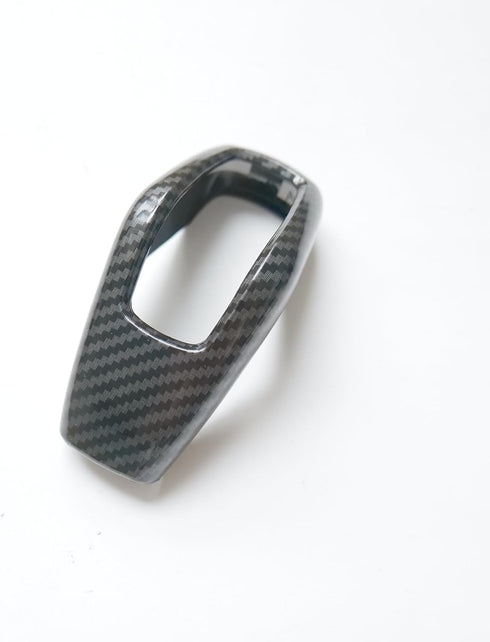 Sport Gear Shift Knob Overlay Trim for Land Rover Discovery Sport Range Rover Sport Evoque 2020 2021 2022 2023 (Carbon Fiber Style)...