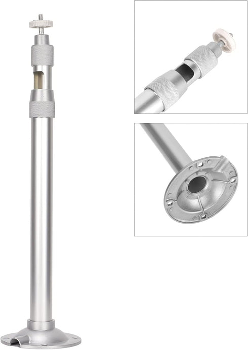 SUNGOOYUE Projector Ceiling Mount, 5kg Load 360° Adjustable Aluminum Alloy Universal Projector Mount Wall Mounted with 1/4in Thread Projector Moun...