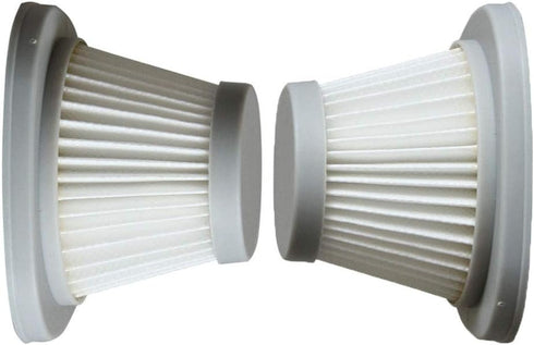 2pcs Hepa Filter Vacuum Cleaner Accessories Grey&White Hepa Filter Replacement High Effect Filter Compatible with Deerma DX118C DX128C...
