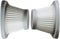 2pcs Hepa Filter Vacuum Cleaner Accessories Grey&White Hepa Filter Replacement High Effect Filter Compatible with Deerma DX118C DX128C...