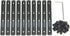 10PCS Black Straight Line Inside Connector Joint Bracket Length 3.9 Inch with M5 Screws for 6mm T Slot Aluminum Extrusion Profile 2020 Series...