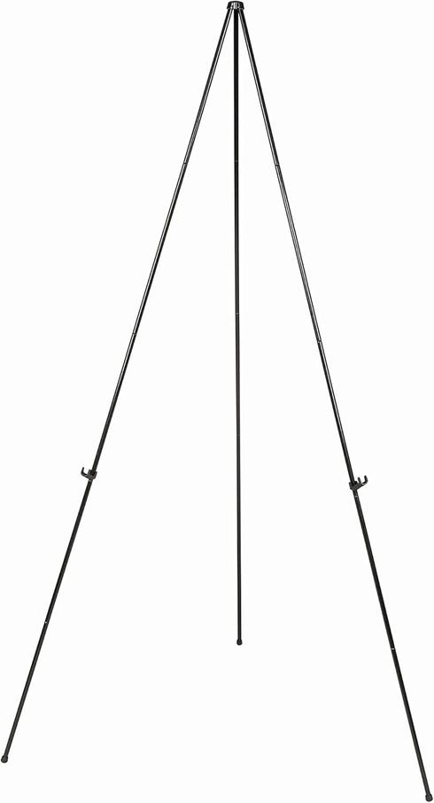 MasterVision Instant Easel, 61.5" High, Black, Steel, Lightweight...