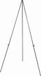 MasterVision Instant Easel, 61.5" High, Black, Steel, Lightweight...