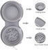 3-in-1 Foldable Slow Feeder Dog Bowls with Non-Spill Silicone Mat - Perfect for Large, Medium, and Small Breeds - Promotes Healthy Eating Habits -...