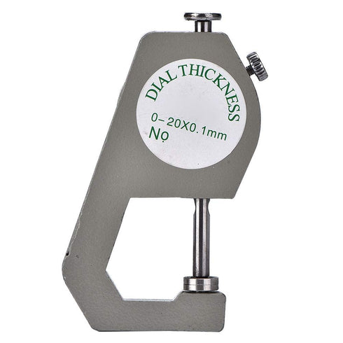 Thickness Gauge Metal Thickness Gauge Thickness Caliper Measuring Tool 0-20mm Jewelry Measuring Gauge Calipers Metal Gauge Thickness Tool Paint Th...